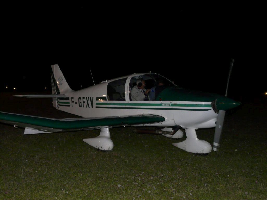 Le DR400 de l'Aéroclub d'Argentan sur le terrain